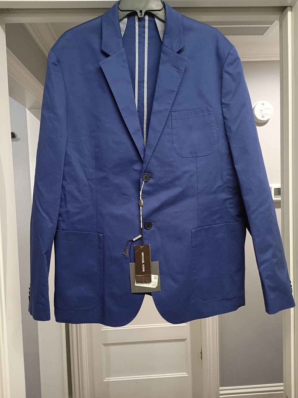 Michael Kors Coast Blue Casual Blazer Men's Size 46R New